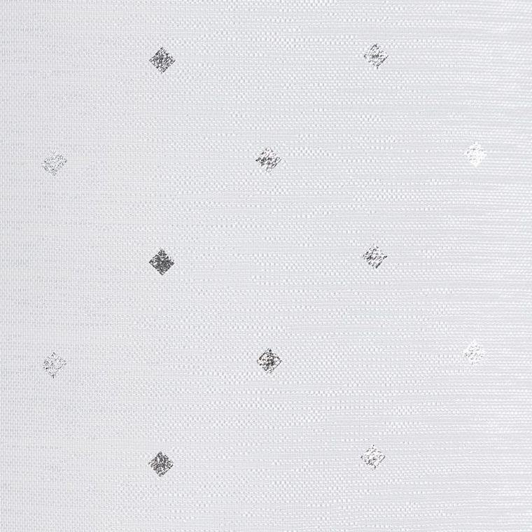 Siebel, firana gotowa z srebrnym nadrukiem, 140-250 cm