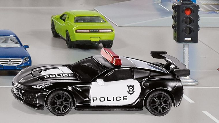 Siku, Chevrolet Corvette ZR1 Policja, model pojazdu, 1545