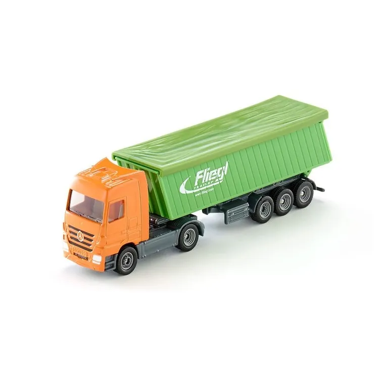 Siku, Ciężarówka z naczepą i plandeką, model pojazdu, 1796