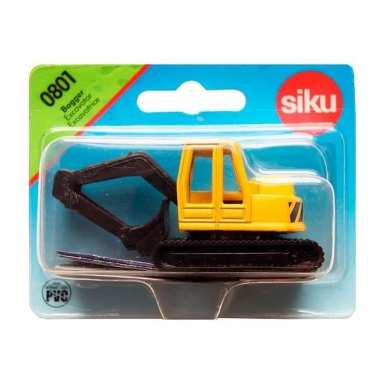 Siku, Koparka na gąsienicach, model pojazdu, 0801