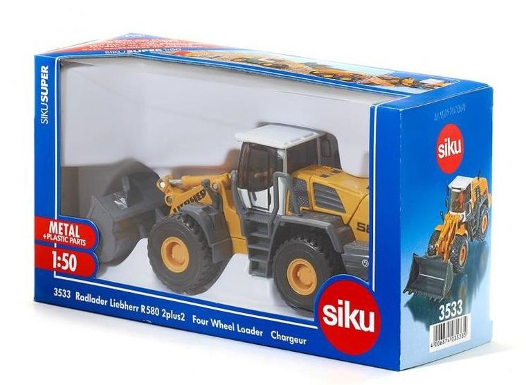Siku, Ładowarka Liebherr r58, model pojazdu, 3533