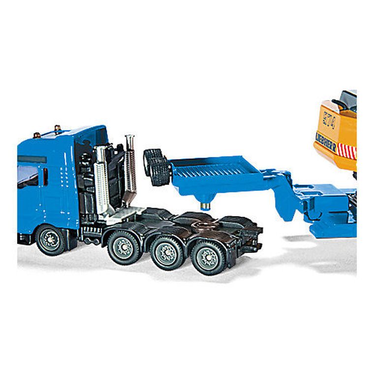 Siku, Laweta z koparką, zestaw pojazdów, 1847