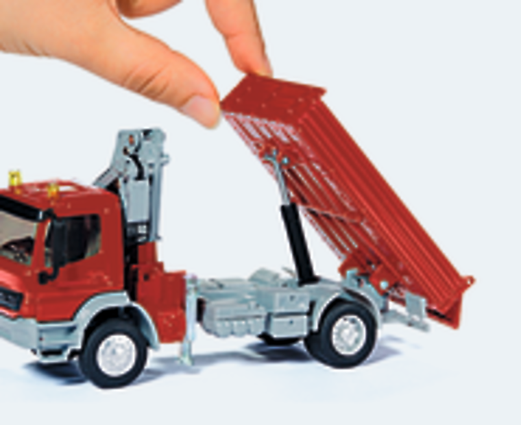 Siku, Mercedes-Benz Atego z dźwigiem obrotowym, model pojazdu, 3534