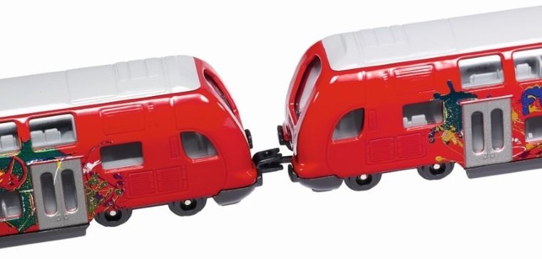 Siku, pociąg dwupiętrowy, model pojazdu, 1791