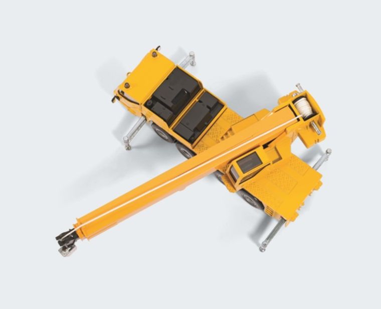 Siku, Samochód strażacki z dźwigiem, model pojazdu, 2110