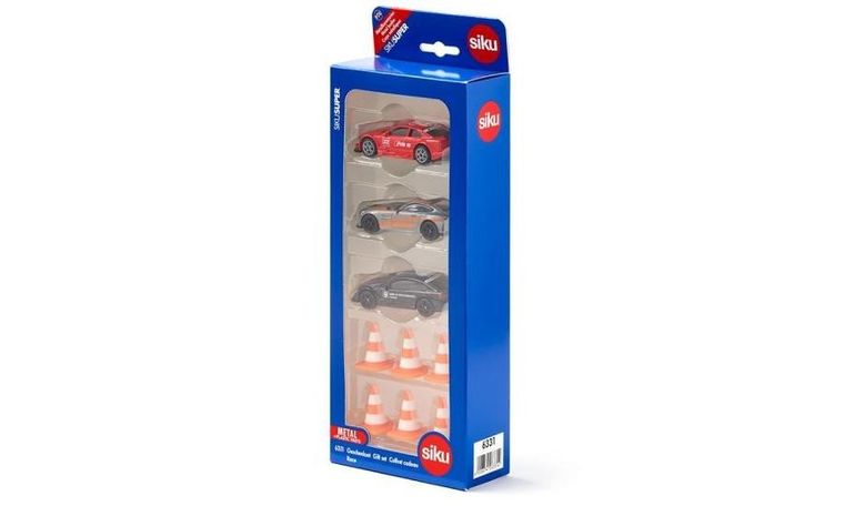 Siku, samochody wyścigowe z akcesoriami, zestaw, 6331