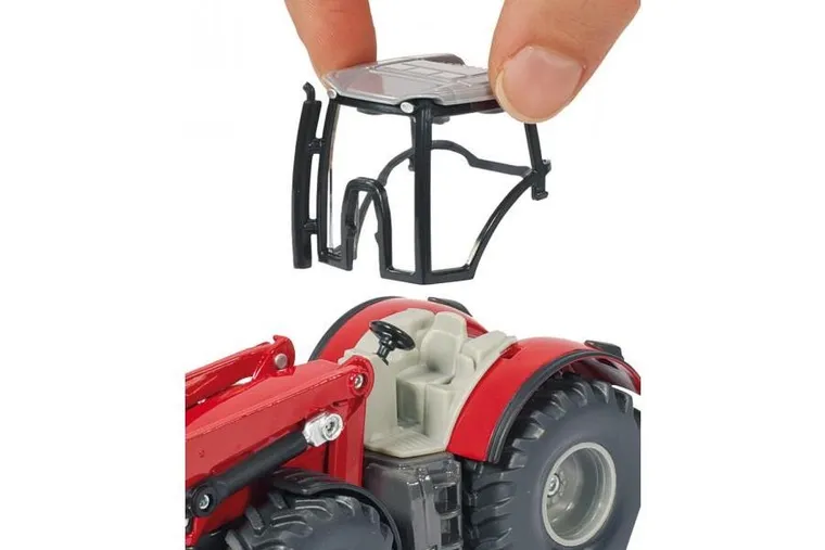 Siku, Traktor Massey Ferguson z ładowarką, model pojazdu, 1985