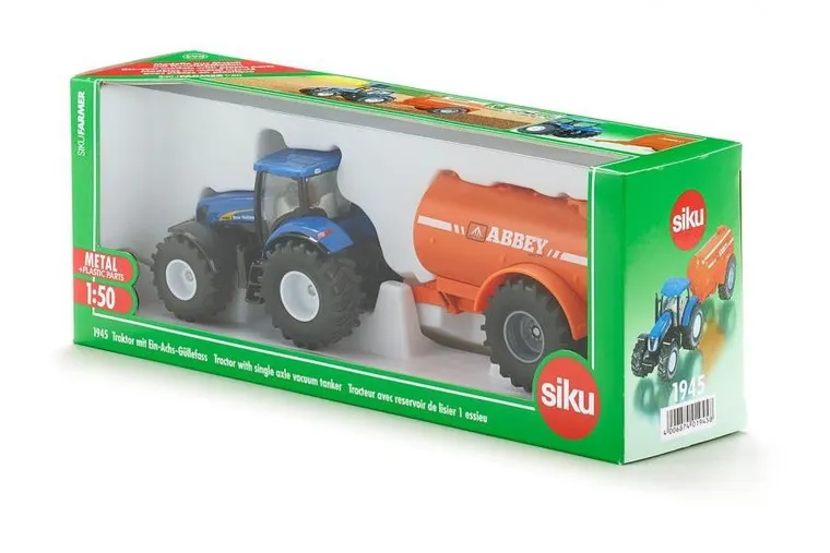 Siku, Traktor z jednoosiową cysterną, model pojazdu, 1945