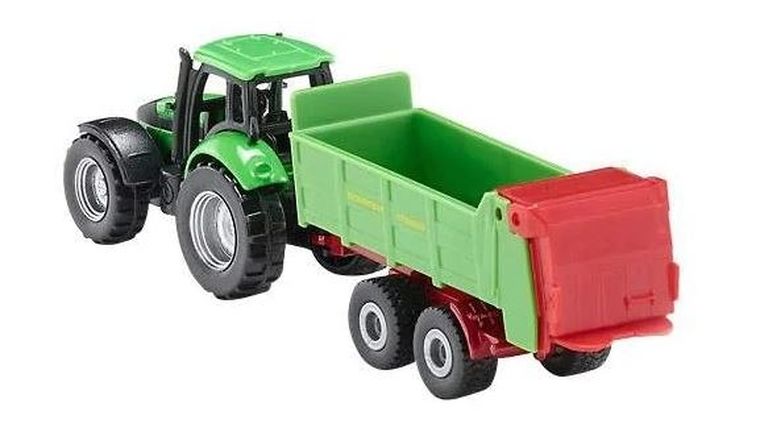 Siku, Traktor z przyczepą, model pojazdu, 1673