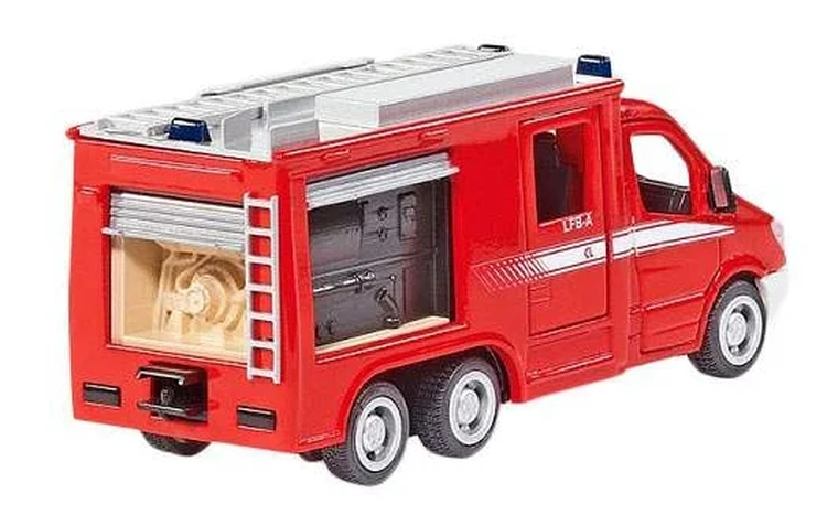 Siku, Wóz strażacki Mercedes-Benz Sprinter 6-6, model pojazdu, 2113