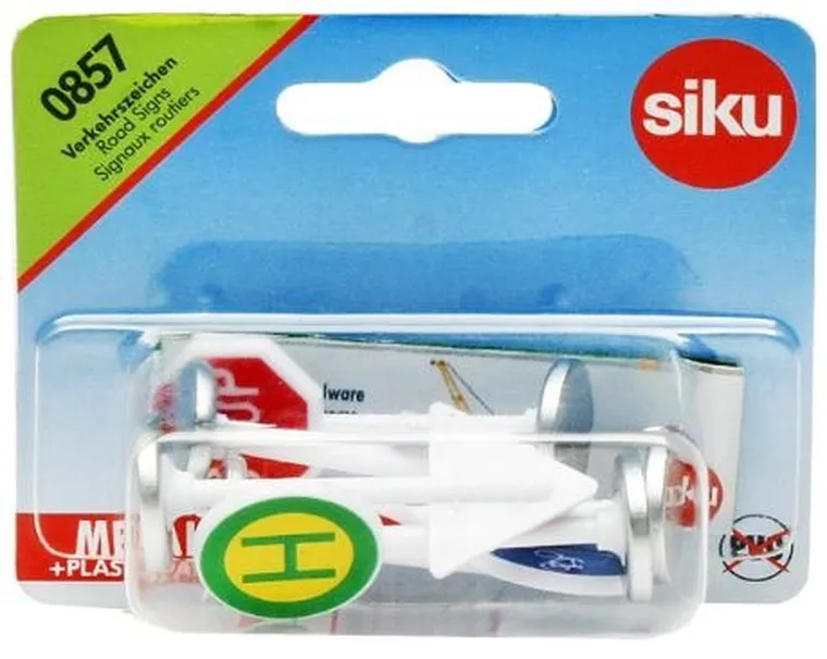 Siku, Znaki drogowe, zestaw akcesoriów, 0857