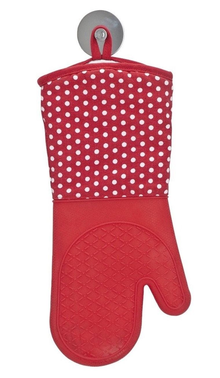 Silikonowe rękawice kuchenne, 2 szt.