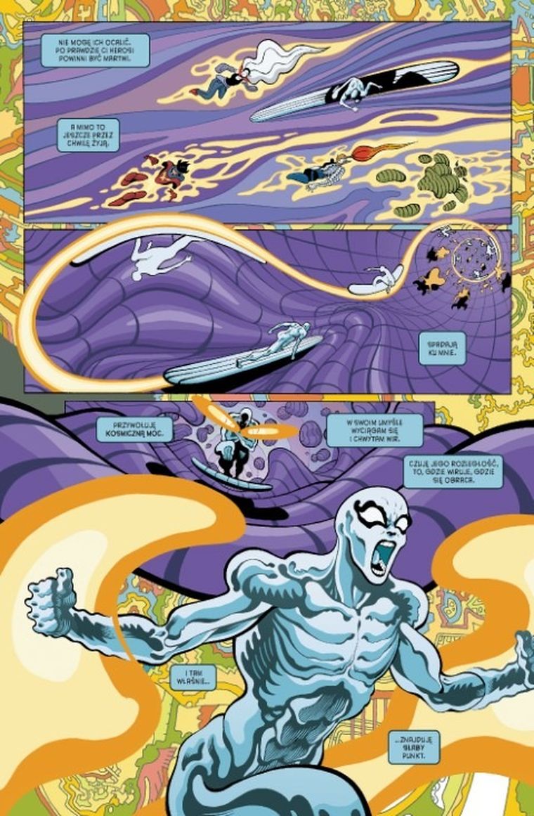 Silver Surfer. Czarny