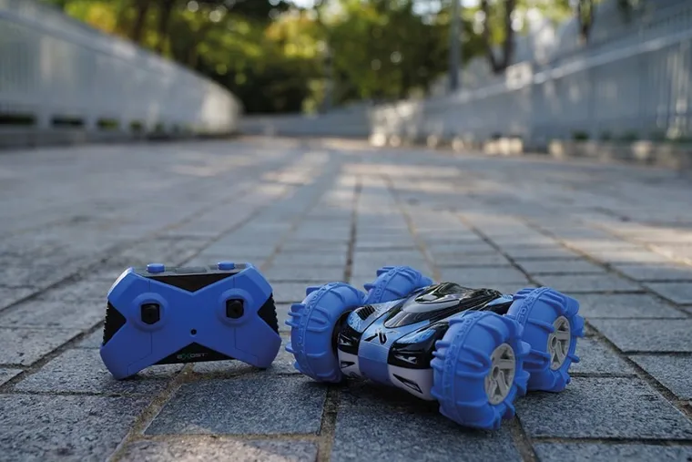 Silverlit, Exost 360 AquaCross, Amfibia, pojazd zdalnie sterowany, 1:18