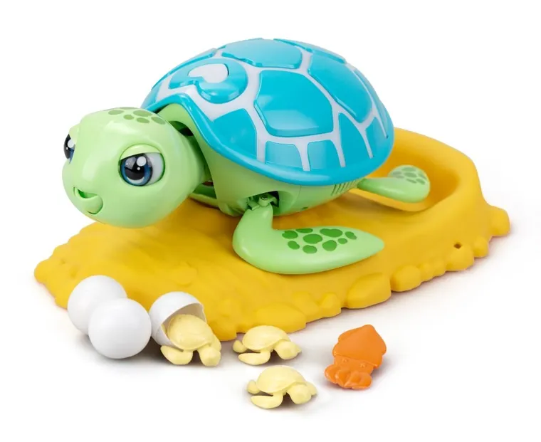 Silverlit, Rescue Turtle, interaktywny żół składający jaja, niebieski