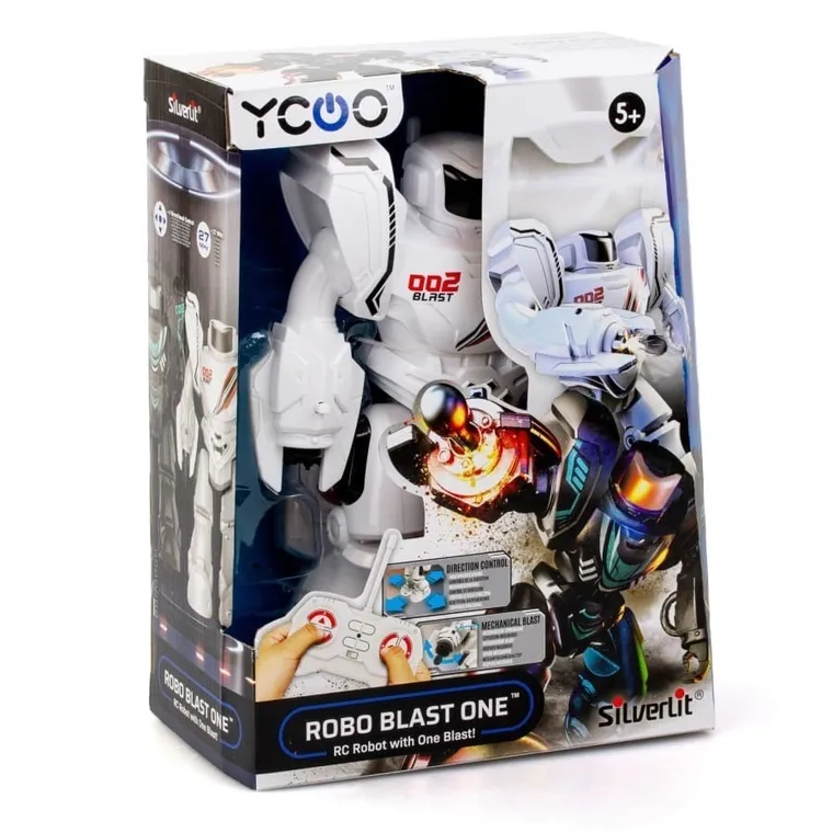 Silverlit, Robo Blast One, robot interaktywny, zdalnie sterowany