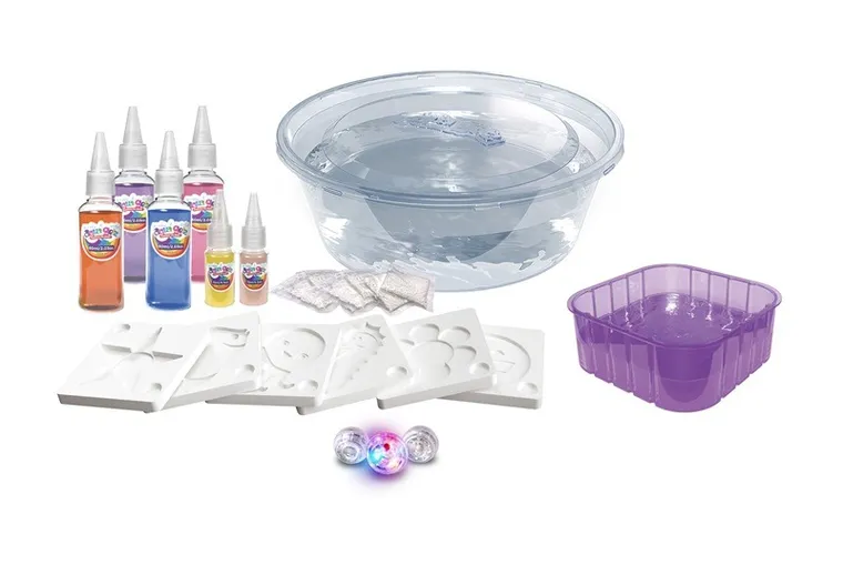 Simba, Aqua Gelz Deluxe Brightz, świecące piłki, zestaw kreatywny