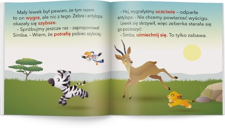 Simba i nowy przyjaciel. Moje pierwsze opowiastki