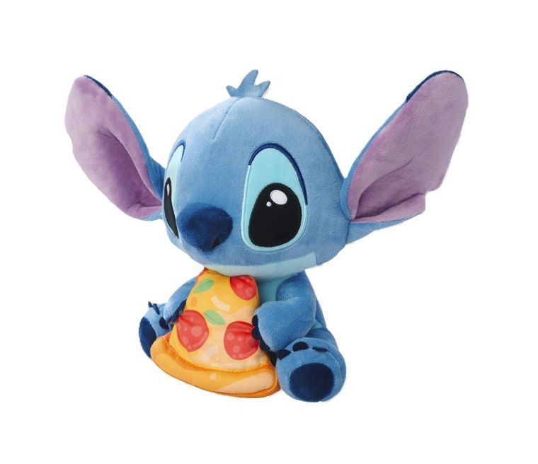Simba, Lilo i Stitch, maskotka, z pizzą, 25 cm