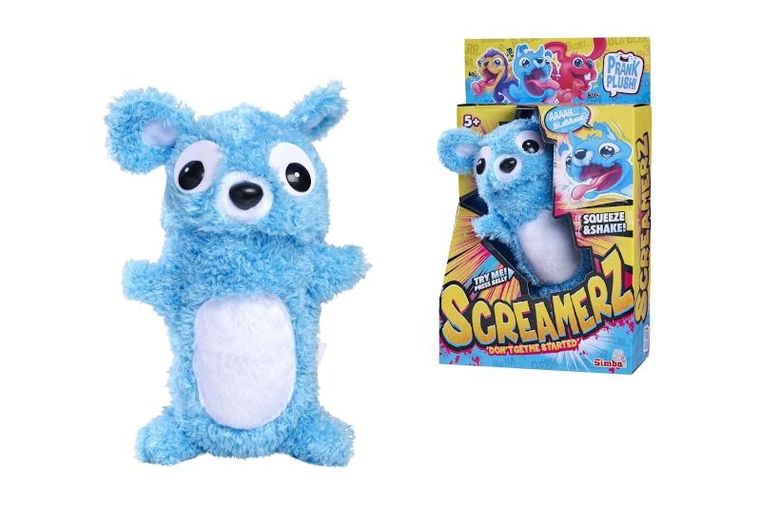 Simba, miś niebieski, maskotka interaktywna