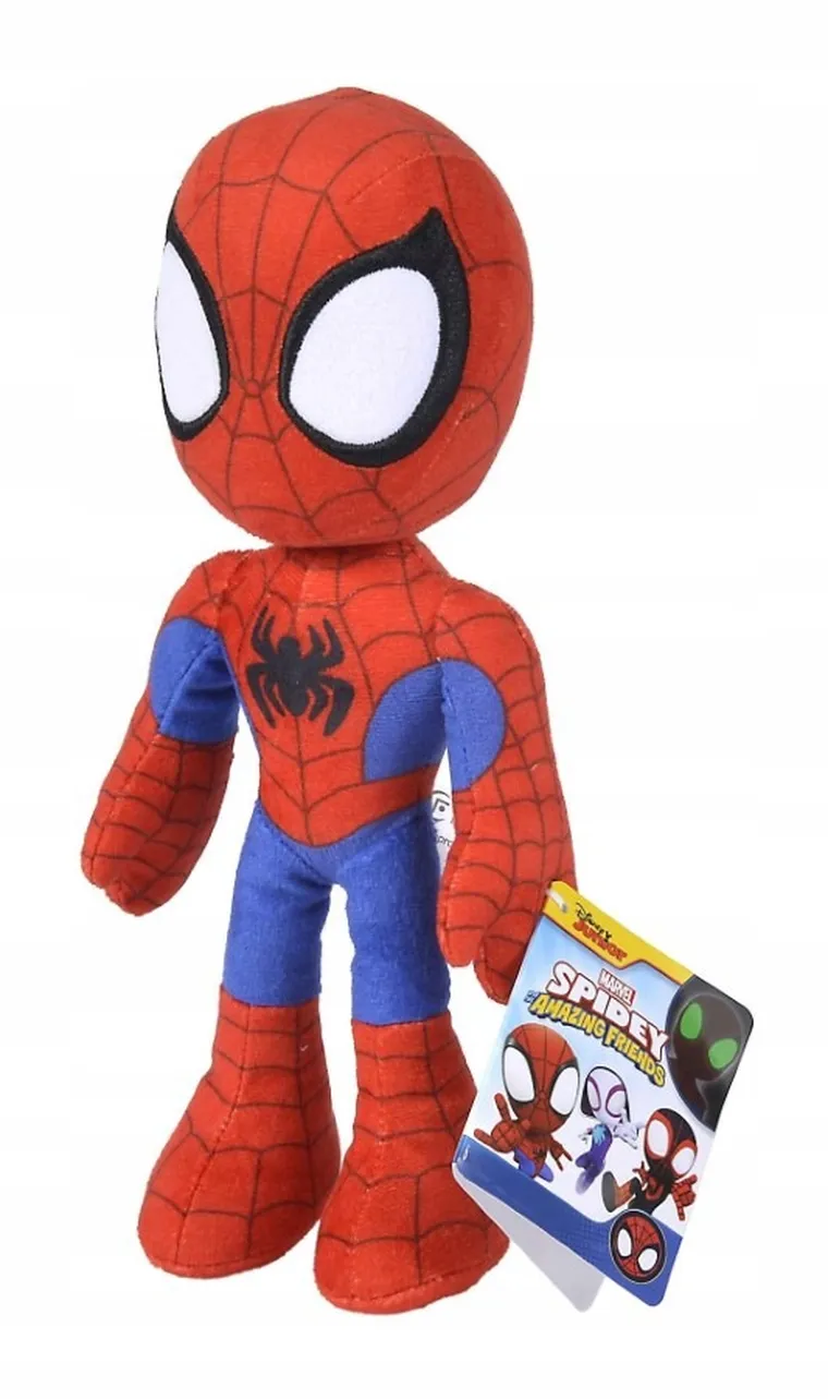Simba, Spidey i super-kumple, maskotka świecąca w ciemności, 25 cm
