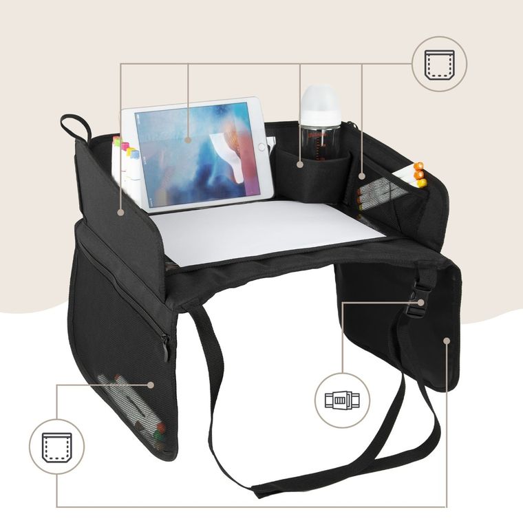 Sipo, stolik podróżny do fotelika samochodowego