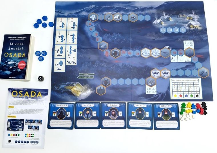 Skarpa Warszawska, Osada, gra kryminalna z książką