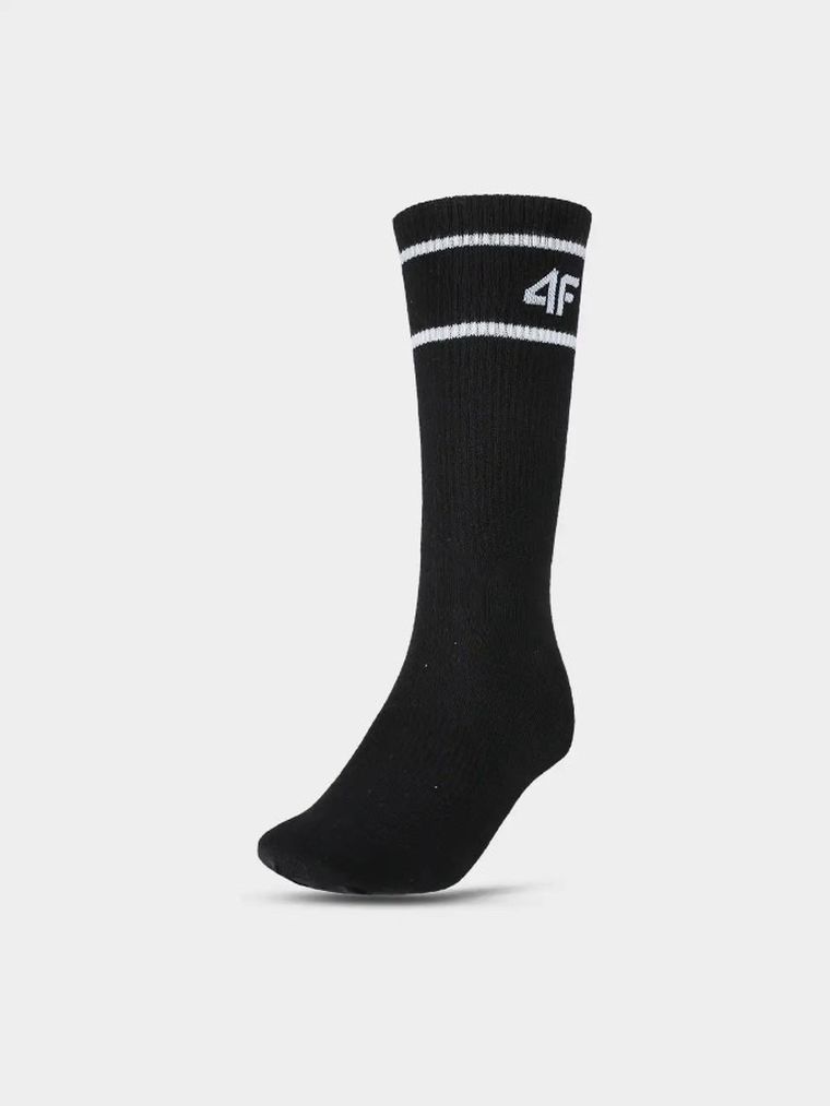 Skarpeki, unisex, czarne, zestaw, 3 szt., 4F