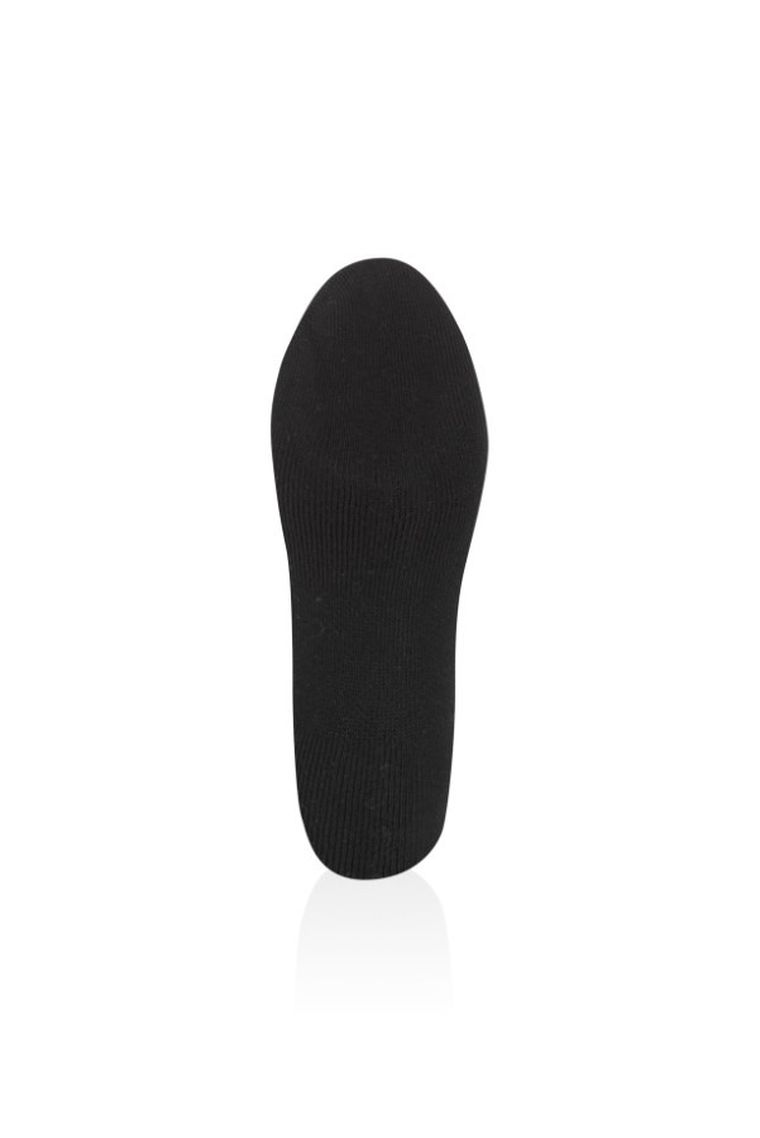 Skarpetki damskie, stopki, czarne, Italian Fashion