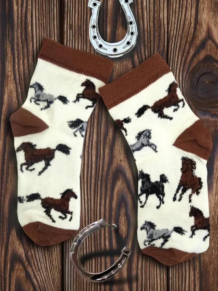 Skarpetki dziecięce, ecru, Milusie