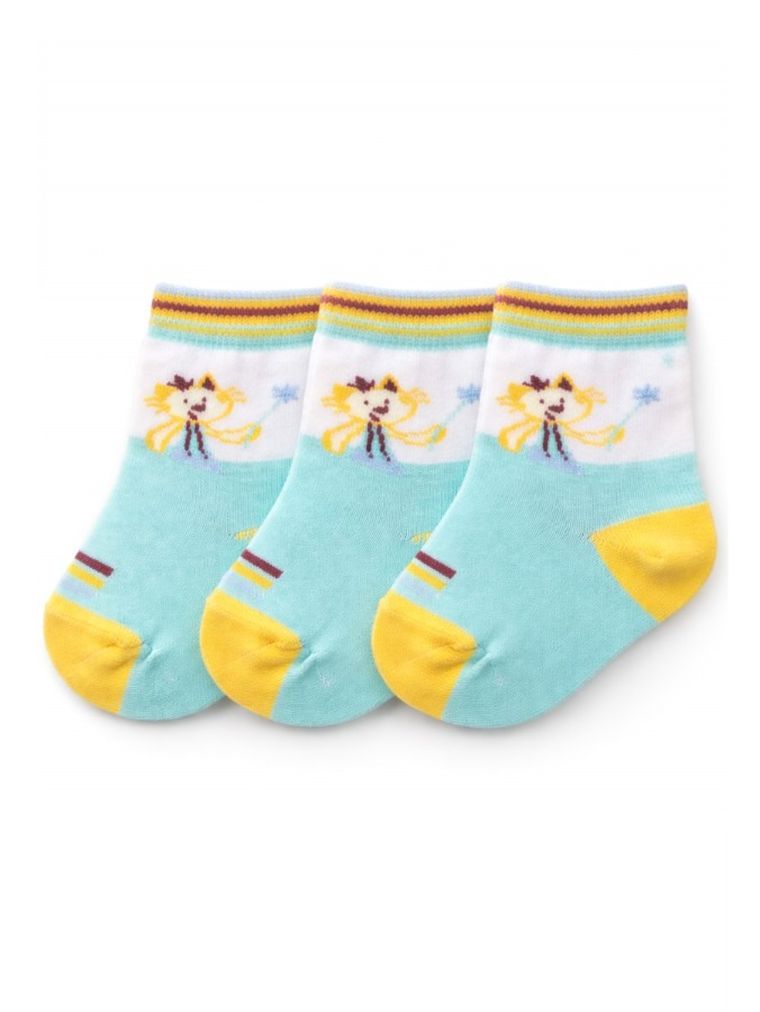 Skarpetki dziecięce, mix, zestaw, 3 szt., Tup Tup