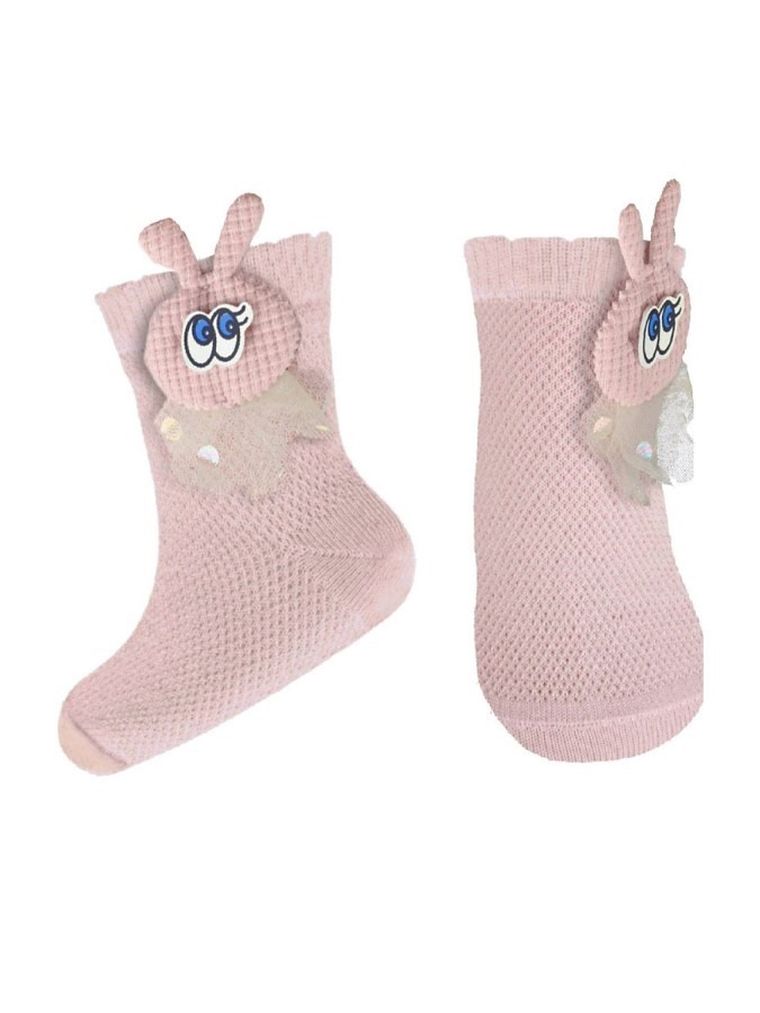 Skarpetki dziewczęce, różowe, Milusie