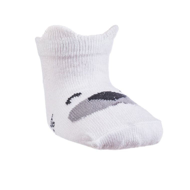 Skarpetki dziewczęce, stopki, białe, Be Snazzy