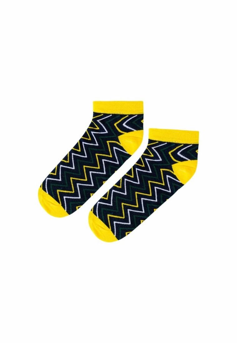 Skarpetki męskie, stopki, czarne, Adrian