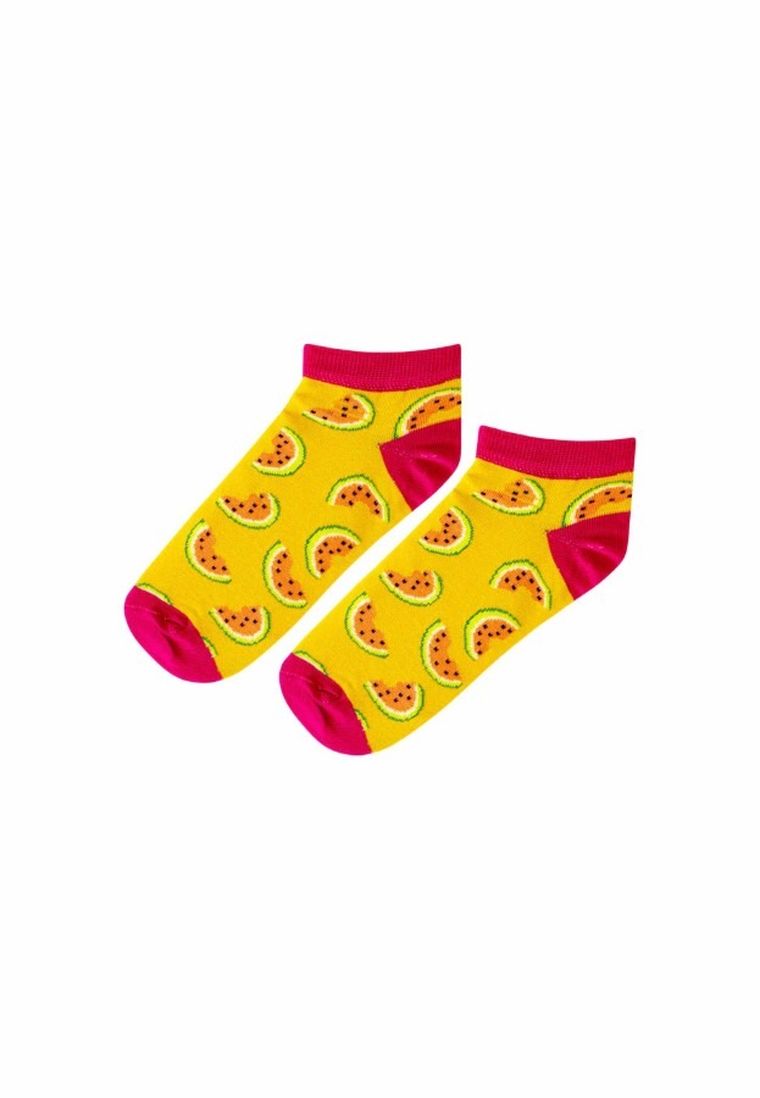 Skarpetki, stopki, żółte, Adrian