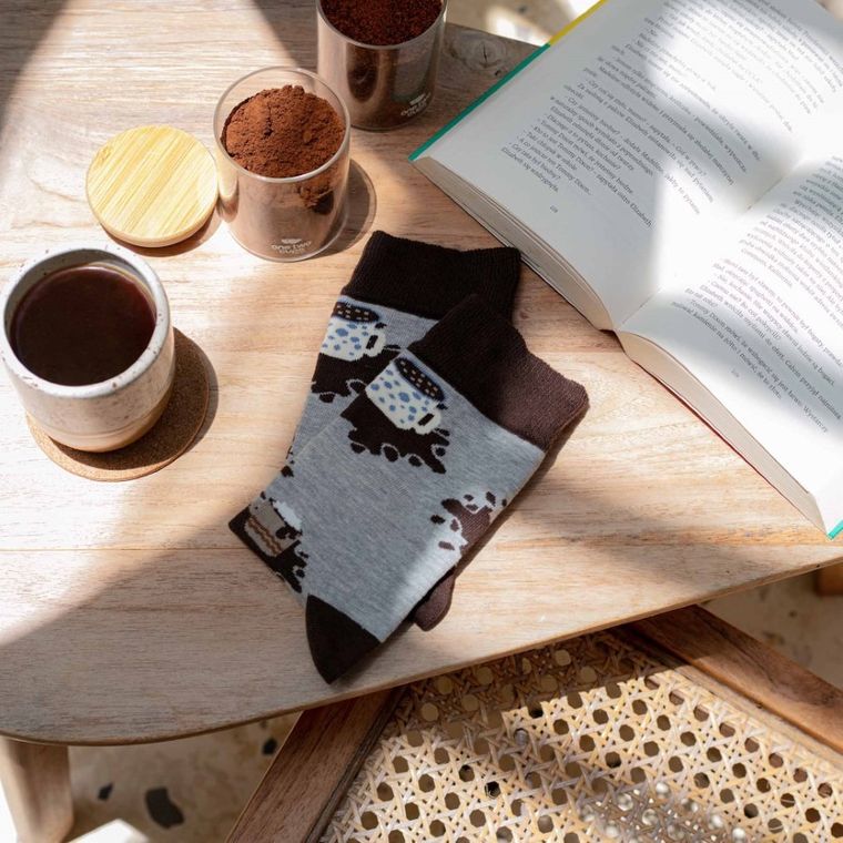 Skarpetki, szare, Adrian