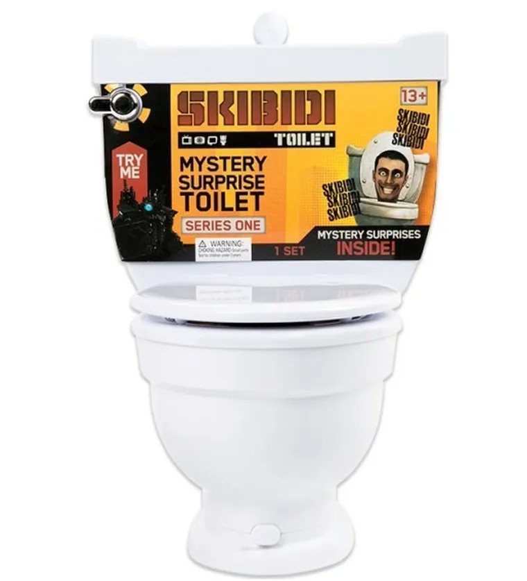 Skibidi Toilet, Pudełko Niespodzianek, zestaw z figurkami
