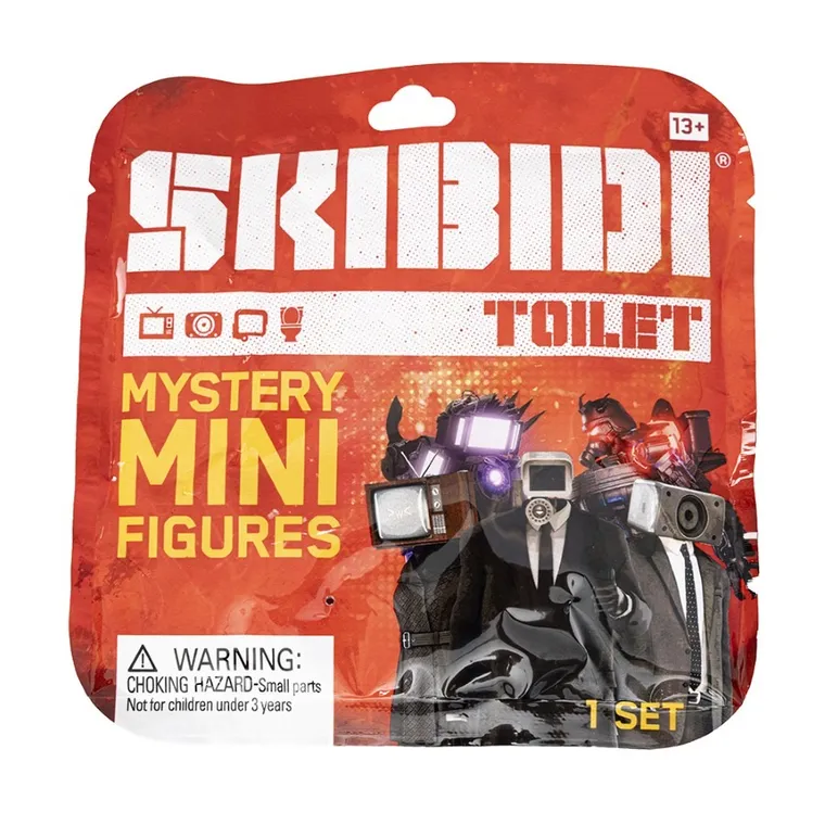 Skibidi Toilet, Tajemnicze Mini Figurki, figurka kolekcjonerska, 1 szt.