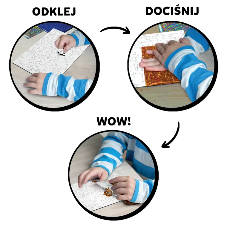 Skillmatics, Foil Fun, Upiorna Zabawa, zestaw artystyczny