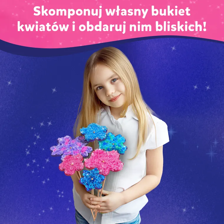 Skillmatics, Poke-In Art, Bukiet Kwiatów, zestaw artystyczny