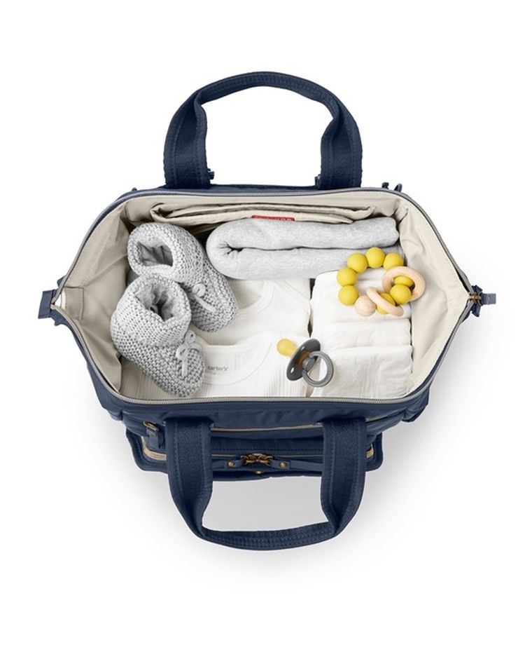 Skip Hop, Mainframe Wide Open, plecak do wózka, navy