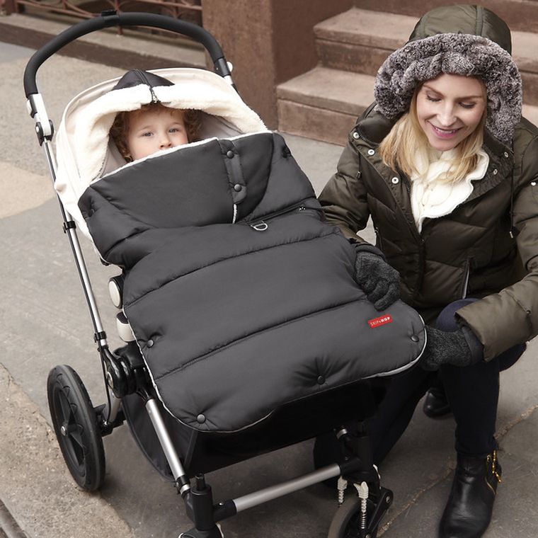 Skip Hop, Stroll and Go, black, śpiworek 3 sezony, mały