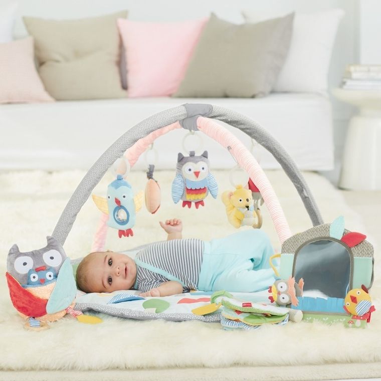 Skip Hop, Treetop, mata edukacyjna, grey/pastel