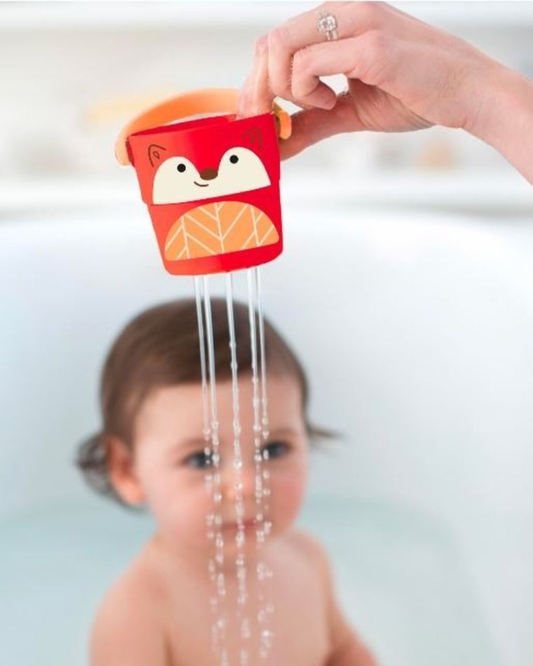 Skip Hop, Zoo 2.0, wiaderka do wody, zabawka do kąpieli