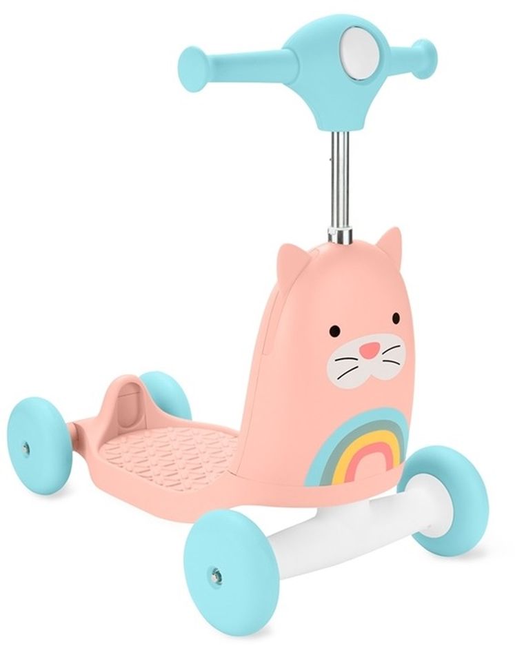 Skip Hop, Zoo Kot, hulajnoga, jeździk i pchacz, 3w1
