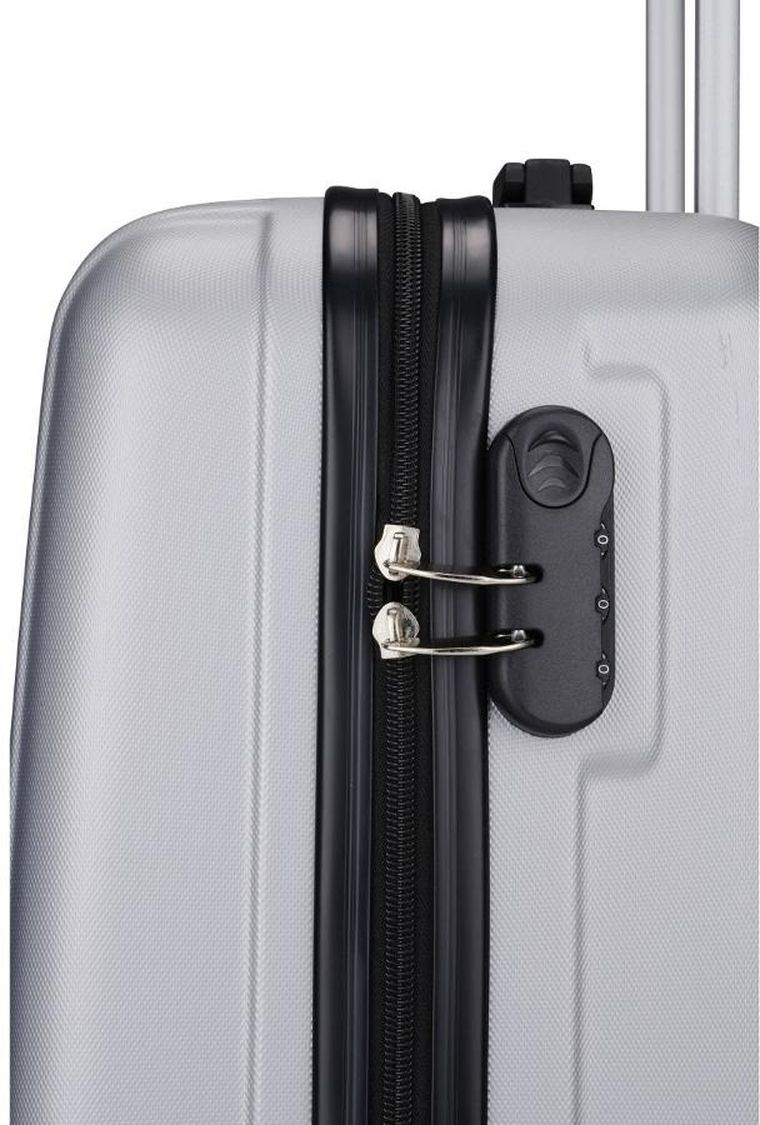 Slazenger, zestaw 2 walizek, 18 i 26 cali, silver