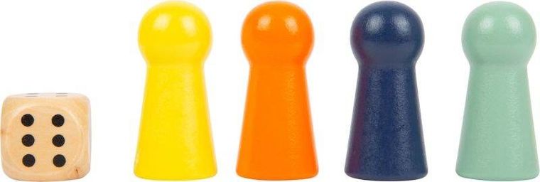 Small Foot, chińczyk, XL, drewniana gra familijna