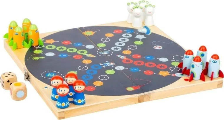 Small Foot Design, Kosmos, gra planszowa chińczyk