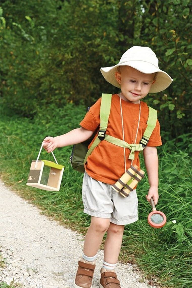 Small Foot, Discover, pudełko i szkło powiększające 2w1 do obserwacji owadów