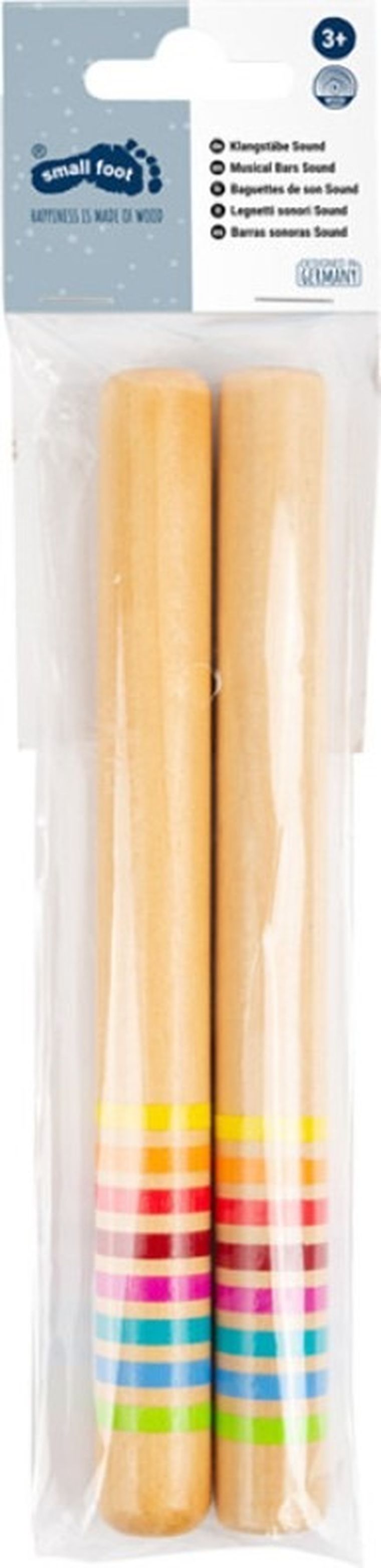 Small Foot, drewniane pałeczki rytmiczne, sound